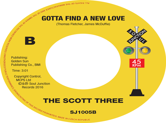 The Scott Three - Gotta Find A New Love