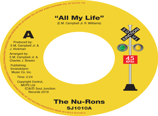 The Nu-Rons - All My Life