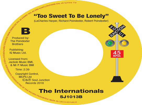 The Internationals - Too Sweet To Be Lonely