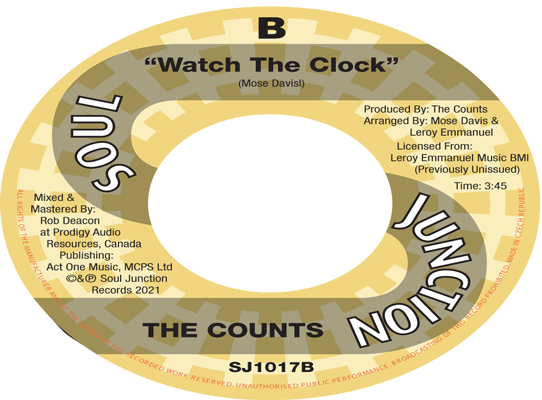 The Counts - Watch The Clock