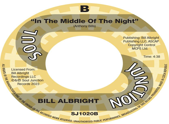 Bill Albright - In The Middle Of The Night