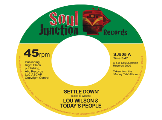 Lou Wilson & Today’s People - Settle Down