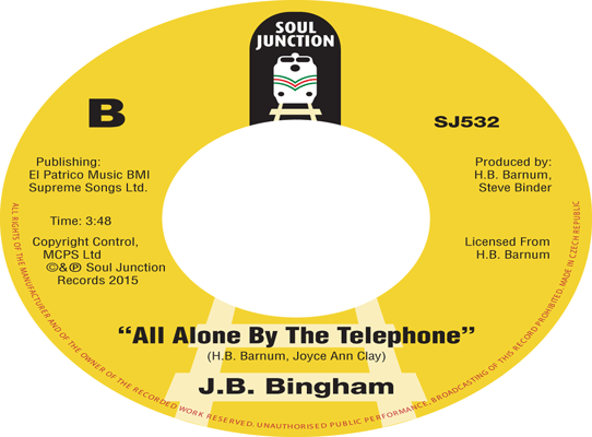 J.B. Bingham - All Alone By The Telephone