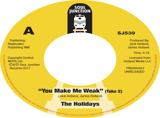 The Holidays - You Make Me Weak (Take 2)