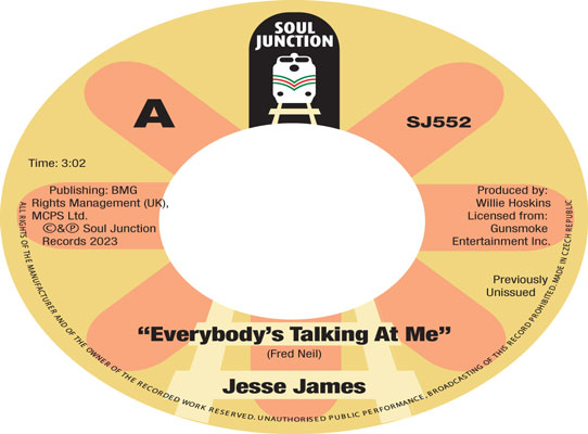 Jesse James - Everybody’s Talking At Me