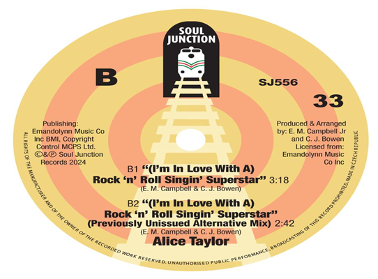 Alice Taylor - (I’m In Love with A) Rock ‘n’ Roll Singin’ Superstar