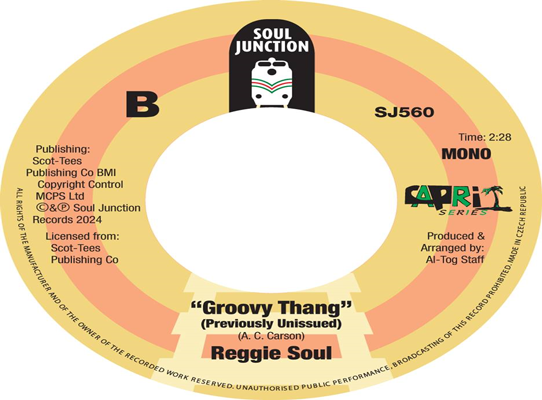 Reggie Soul - Groovy Thang