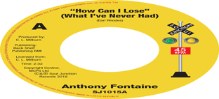 Anthony Fontaine - How Can I Lose (What I Never Had)