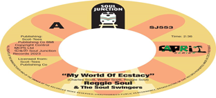 Reggie Soul & the Soul Swingers - My World Of Ecstasy